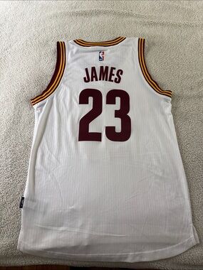 Cleveland Cavaliers #23 LeBron James Adidas Away NBA Swingman Jersey 2014